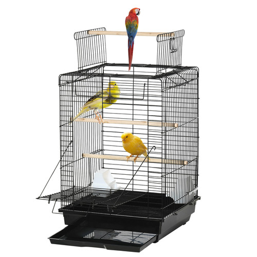 Pawhut 59cm bird cage with - pawhut,