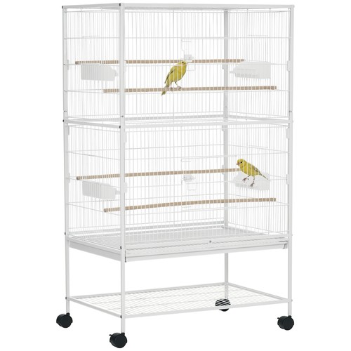 Pawhut large bird cage - cage, budgie