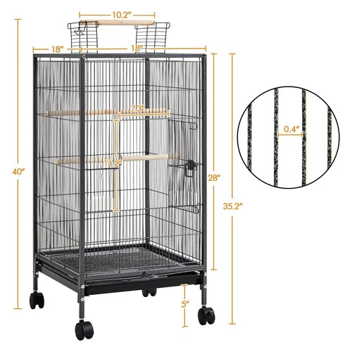 Parrot bird cage with - 40",