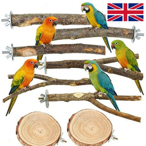8pcs bird cage branch - bird, wood