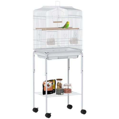 Bird cage stand - stand, tray