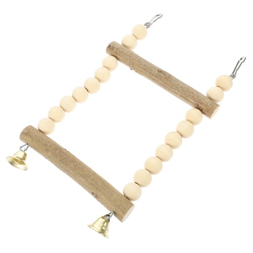 Bird stand swing wooden - stand,