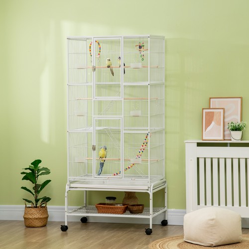 Pawhut tier bird cage - pawhut,