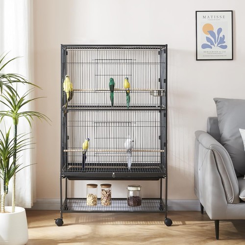 Pawhut large bird - pawhut, cage