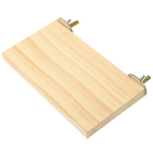 Large flat perch for bird - flat,