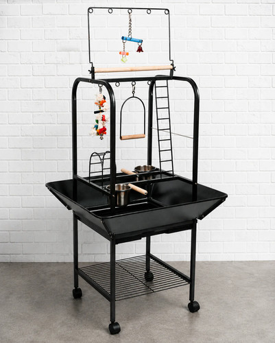 Jungle parrot play stand - parrot, on