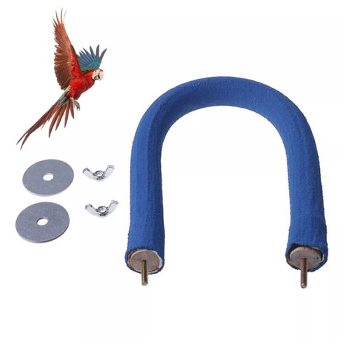 Shape parrot perch - u-shape,
