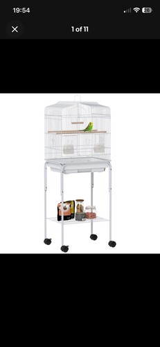 Pawhut bird cage for budgie - pawhut,