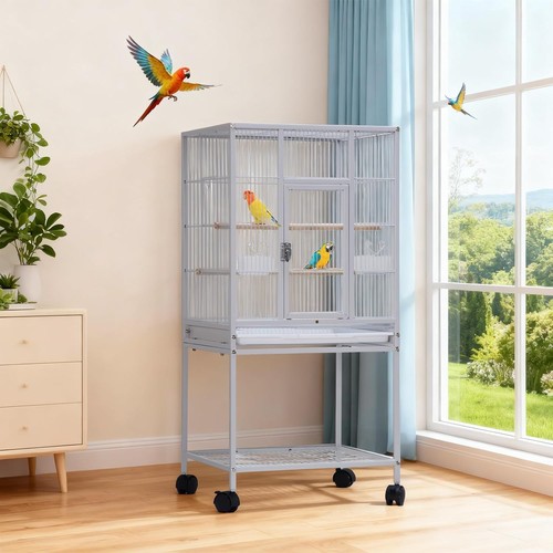 Large parrot cage - metal, bird