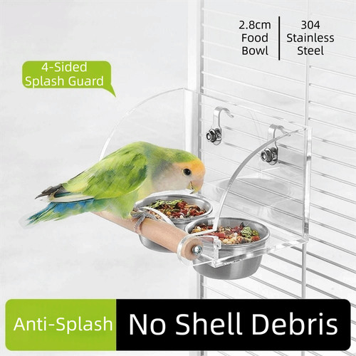 Bird feeder anti spill - bird, hanging