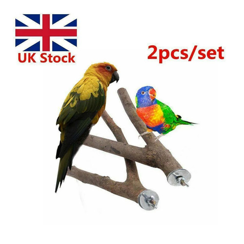 2pcs set woodparrot bird - woodparrot, stand