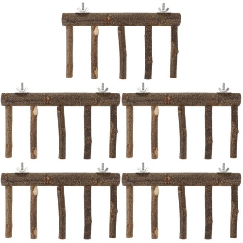 Wooden parrot perch stand - wooden,